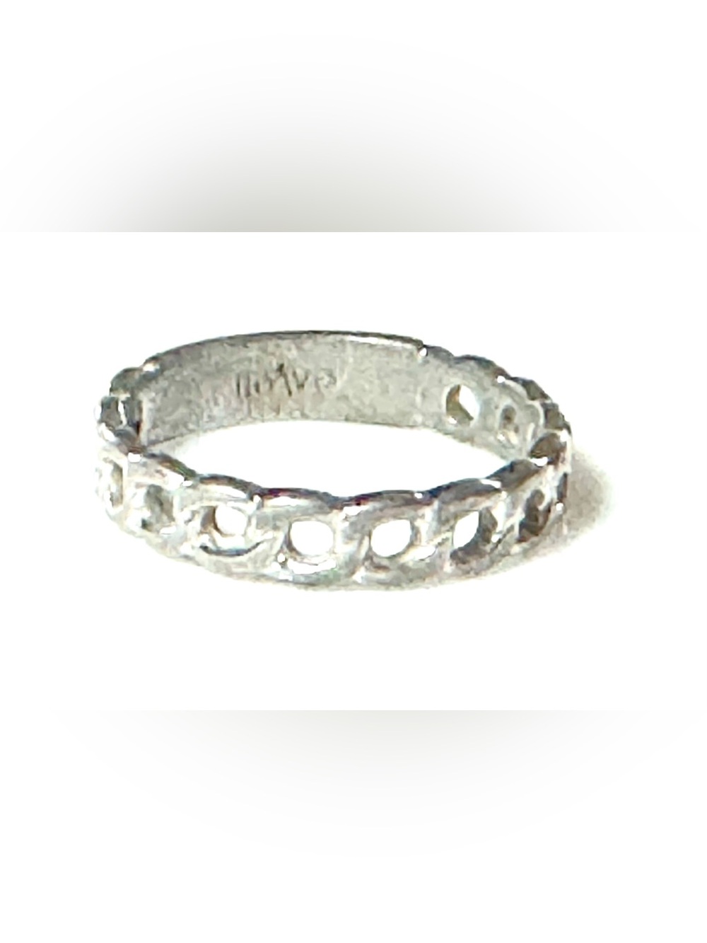 Vintage 1980s Avon Monaco Wave Ring